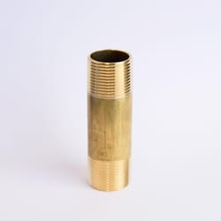 ATC 1 in. MPT X 1 in. D MPT Red Brass Nipple 4 in. L