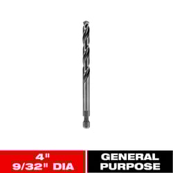Diablo 1/4 in. X 4 in. L Cobalt Pilot Drill Bit Hex Shank 1 pk