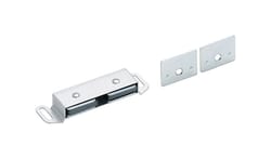 Amerock 1/2 in. H X 3.5 in. W X 1 in. D Aluminum Magnetic Catch