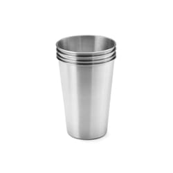 Outset Silver Stainless Steel Beer Cup