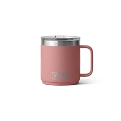 YETI Rambler 10 oz Sandstone Pink BPA Free Mug with MagSlider Lid