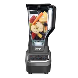 Ninja Black Metal/Plastic Blender 72 oz 3 speed