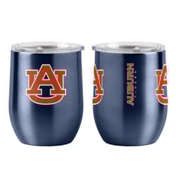 Boelter Brands Ultra 16 oz Auburn University Navy Tumbler with Lid