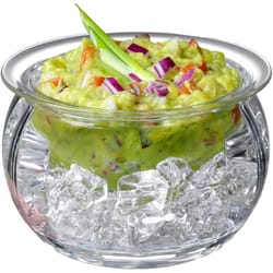 Prodyne On Ice 16 oz Clear Acrylic Dip Bowls 6 in. D 1 pk