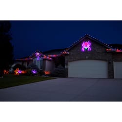 Holiday Bright Lights LED C9 Orange 25 ct Christmas Light Bulbs