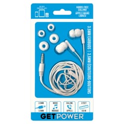 GetPower Earbud w/Microphone 1 pack