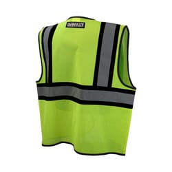 DeWalt Reflective Polyester Mesh Class 2 Hi-Vis Safety Vest Green M