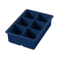 Tovolo King Cube Deep Indigo Silicone Cube Ice Tray