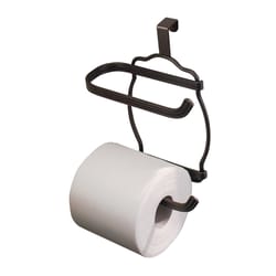 iDesign York lyra Bronze Bronze Over the Tank Toilet Paper Holder