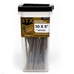 Big Timber No. 10 X 5 in. L Star Bronze Wood Screws 1 lb 37 pk