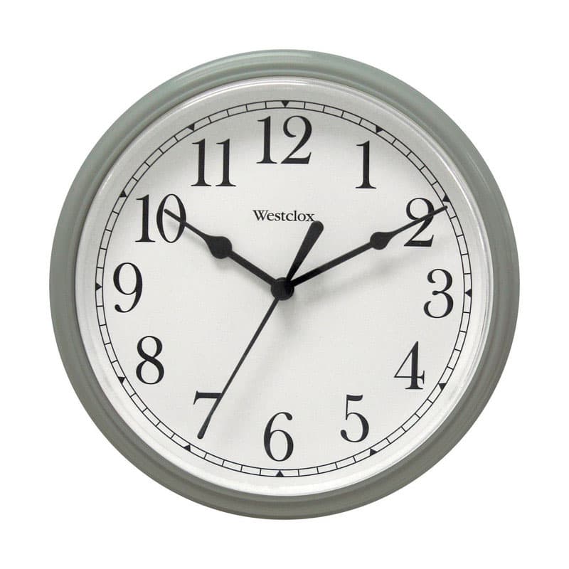 UPC 844220000422 product image for Westclock 9in Round Wall Clock (46984A) - 6 Pack | upcitemdb.com