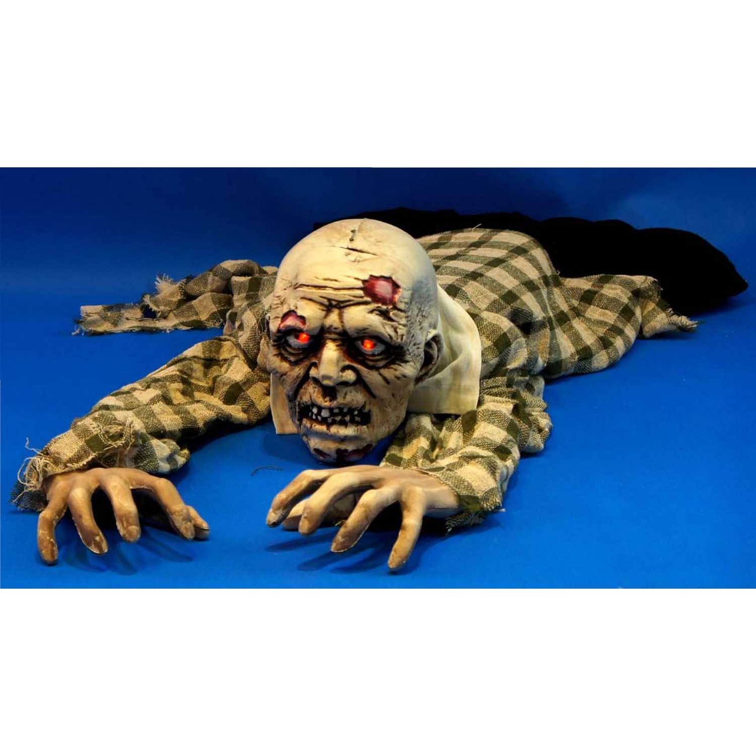 Celebrations Motion Activated Crawling Man Lighted Red Halloween