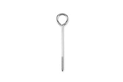 Hampton 3/8 in. X 8 in. L Stainless Stainless Steel Lag Thread Eyebolt