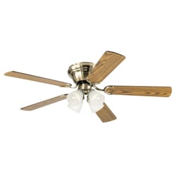 Westinghouse Contempra IV 52 in. Antique Brass Brown LED Indoor Ceiling Fan