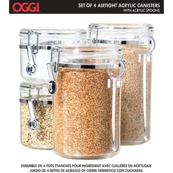 OGGI Clear Canister Set 1 pk