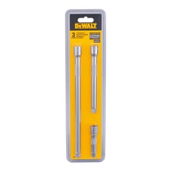 DeWalt 3/8 in. drive SAE Extension Set 3 pc