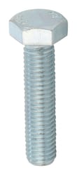 HILLMAN M12-1.75 mm D X 50 mm L Heat Treated Zinc Steel Hex Head Cap Screw 1 pk