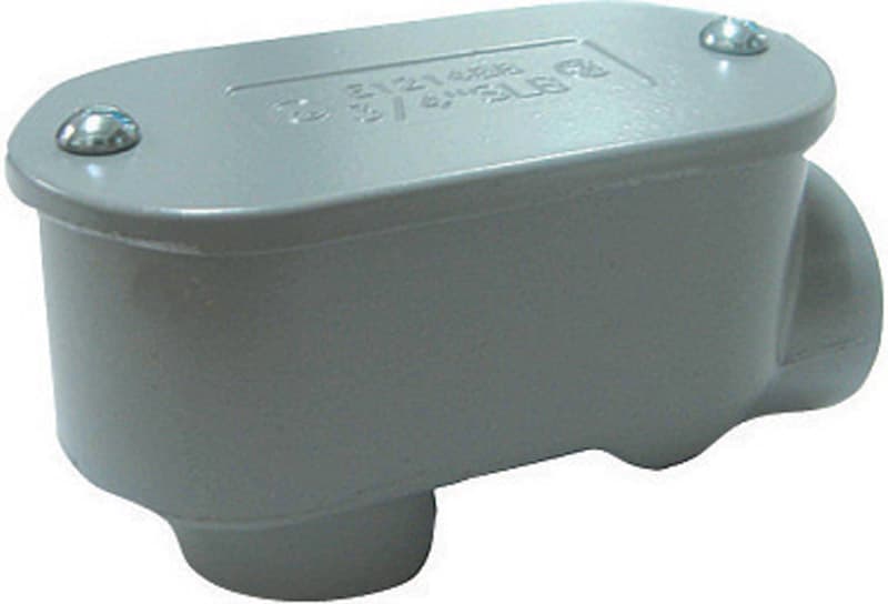 Sigma Engineered Solutions 2 in. D Die-Cast Aluminum Service Entrance Elbow For Rigid/IMC 1 pk - 02-51030 - Conduit and Housings  sku 02-51030