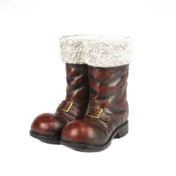 Gerson Red Santa Boots Figurine 16 in.