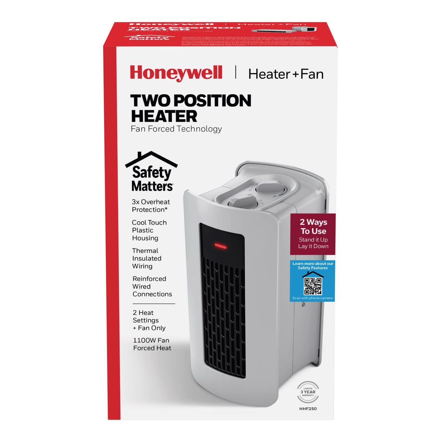 Honeywell Fan Forced Heater and Fan 3800 BTU Sansujyuku sansujyuku.com