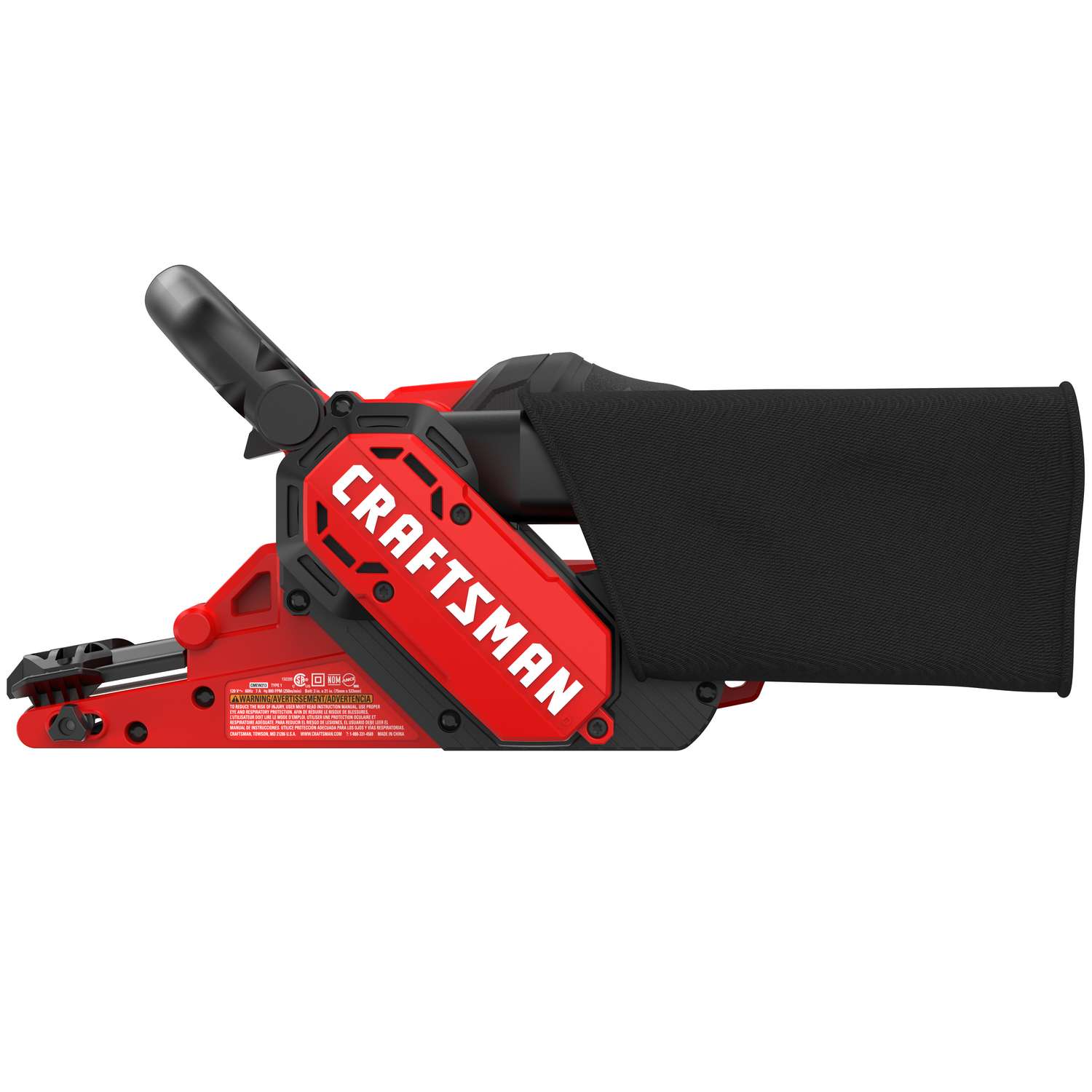 Craftsman 21 In L X 3 In W Corded Belt Sander Bare Tool 7 Amps 800 Ft Min Ace Hardware