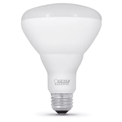 Feit BR30 E26 (Medium) LED Bulb Adjustable White 65 Watt Equivalence 6 pk