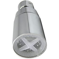 PlumbCraft Chrome Metal 1 settings Showerhead 2 gpm