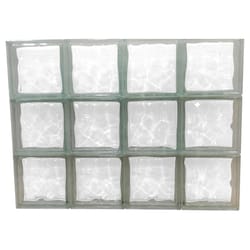 Clear Choice 48 in. H X 48 in. W X 3 in. D Ice Window Clear Choice 48 in. H X 48 in. W X 3 in. D Ice Window