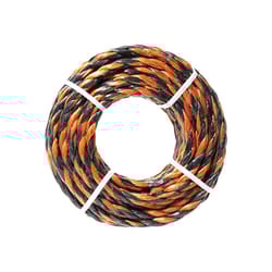 Ace 3/8 in. D X 50 ft. L Black/Orange Twisted Poly Truck Rope