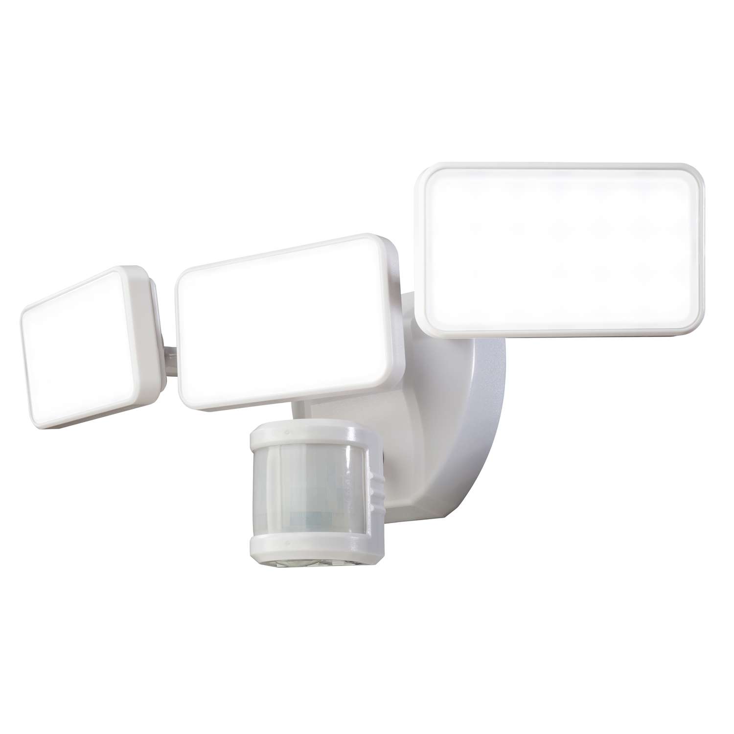 heath zenith motion sensing hardwired halogen white security light