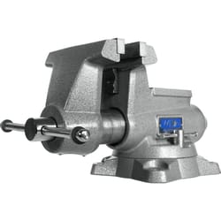 Wilton 6.5 in. Ductile Iron Mechanics Pro Bench Vise 360 deg Swivel Base