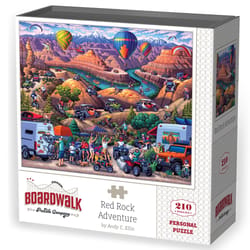 Boardwalk Red Rock Adventure Jigsaw Personal Puzzle 210 pc