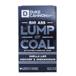 Duke Cannon Holiday Lump Of Coal Bergamont Black Pepper Scent Shower Soap 10 oz 1 pk