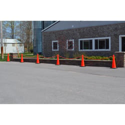 Mr. Chain JBC 36 in. Round Orange Safety Cone 6 pk