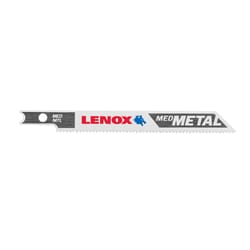 Lenox 3-5/8 in. Bi-Metal U-Shank Medium Metal Jig Saw Blade 18 TPI 3 pk