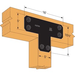 Simpson Strong-Tie Avant 10.5 in. H X 5 in. W 12 Ga. Steel T Strap