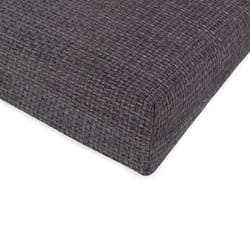 Jordan Manufacturing Gray Polyester Chair Cushion 4 in. H X 22 in. W X 44 in. L