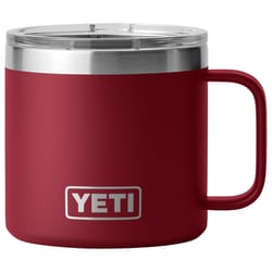 YETI Rambler 14 oz Red BPA Free Vacuum Insulated Mug