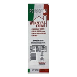 Wenzel's Farm Pepperoni Beef Stick 8 oz Pouch