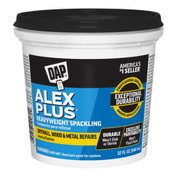 DAP Alex Plus Ready to Use White Spackling Compound 1 qt