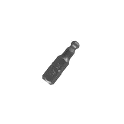 Best Way Tools Ball Hex 5/32 in. X 1 in. L Insert Bit Carbon Steel 1 pc