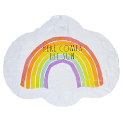 CocoNut Float Rae Dunn Multicolored Vinyl Inflatable Here Comes The Sun Splash Runner