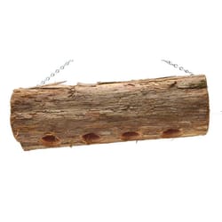 Songbird Essentials Woodpecker Cedar Suet Bird Feeder 4 ports