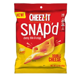 Cheez-It Snap'd Double Cheese Chips 2.2 oz Bagged