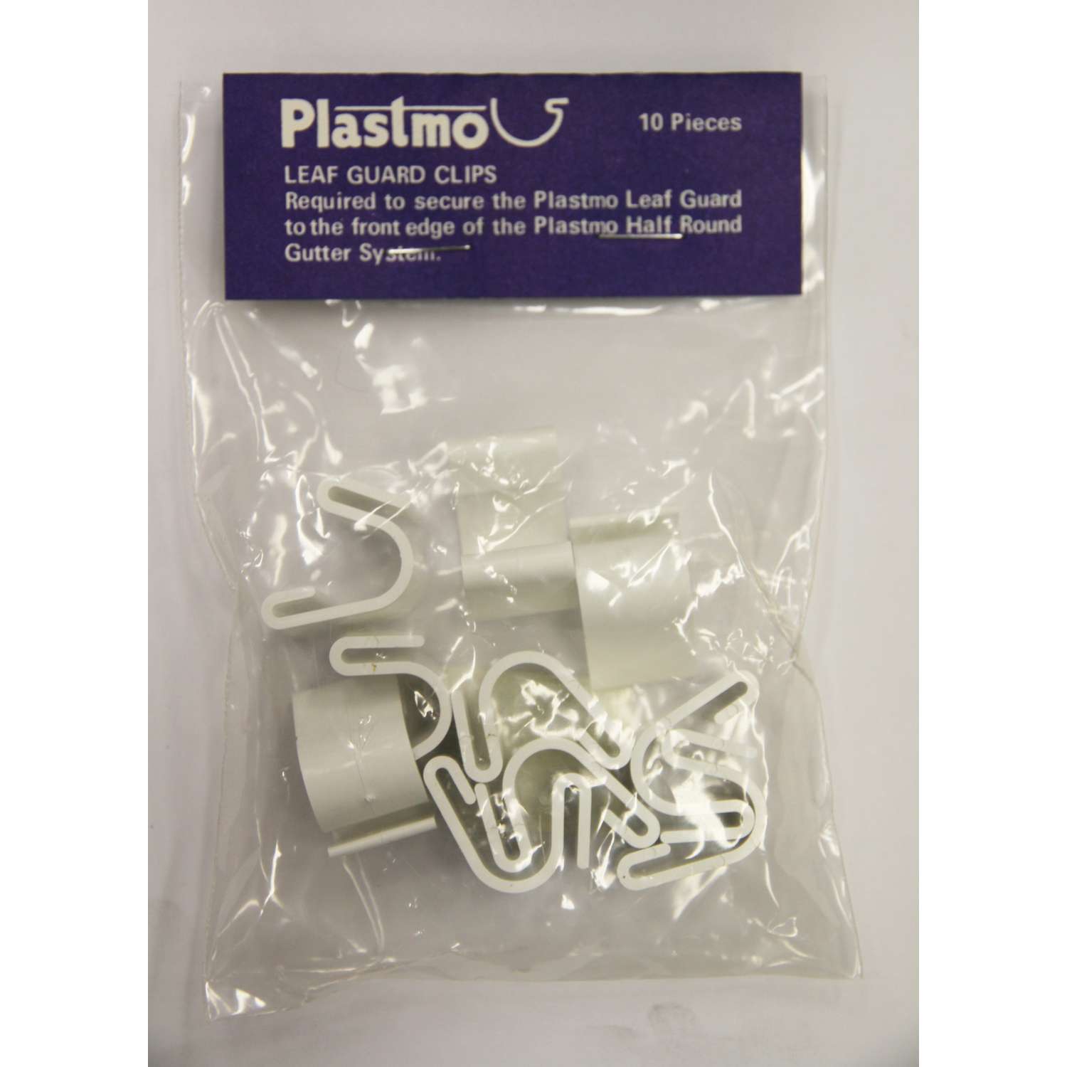 Plastmo White Vinyl K Gutter Clip Ace Hardware