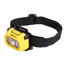 Dorcy 180 lm Yellow LED Head Lamp AAA Battery