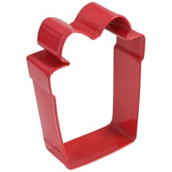 R&M International Corp International 2 in. W X 4 in. L Christmas Gift Cookie Cutter Red 1 pc
