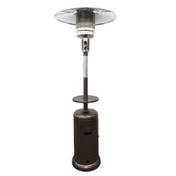 Q-Stoves Q-Flame 106000 BTU Wood Pellet Steel Modern Patio Heater