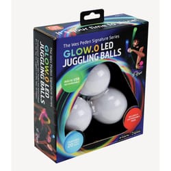 Glow.0 Juggling Balls Movement Toy LED Multicolored 8 pc