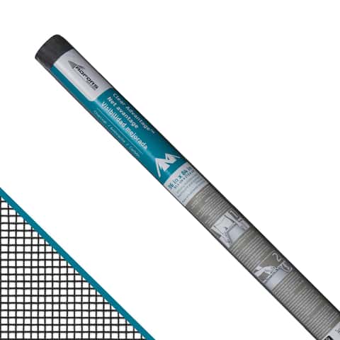 Adfors 36 in. W X 84 in. L Charcoal Fiberglass Insect Screen Cloth Adfors 36 in. W X 84 in. L Charcoal Fiberglass Insect Screen Cloth